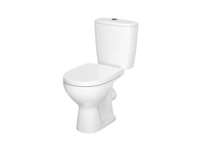 WC KOMPAKT 616 ARTECO 011 NEW CLEANON Z DESKĄ DUROPLASTOWĄ, ANTYBAKTERYJNĄ, WOLNOOPADAJĄCĄ Z FUNKCJĄ ŁATWEGO WYPINANIA