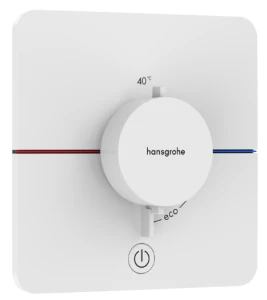 ShowerSelect Comfort Q Bateria termostatyczna, podtynkowa do 1 odbiornika z dodatkowym wyjściem Biały Matowy