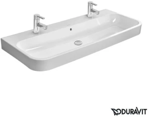 DURAVIT 23181200261 Umywalka meblowa 1200mm HappyD.2 , zOtw,zPolka, 2 otw, grou.,WG