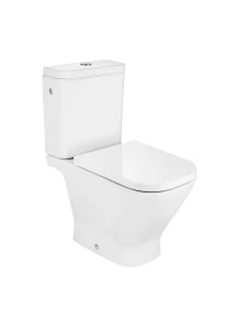 GAP SQUARE Miska WC do kompaktu Rimless 65 cm, STANDARD, o/podwójny