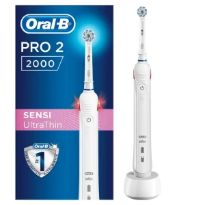 Oral-B szczoteczka elektryczna PRO 2 2000 SENSI UltraThin White