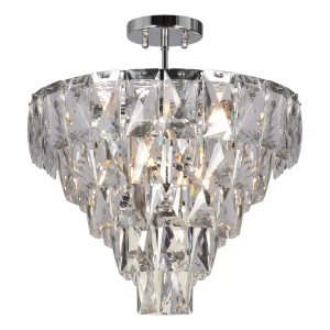 CHELSEA CHROME Lampa sufitowa  6xE14