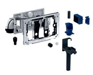 Moduł Geberit DuoFresh z automatycznym uruchamianiem i pojemnikiem na wkład Geberit DuoFresh, do spłuczki podtynkowej Sigma 12 cm: szary antracytowy RAL 7016