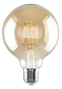 LED filament G95 E27 6W, 510 lm, 2700K