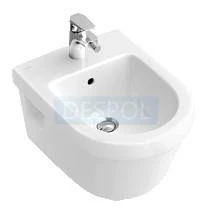 Omnia Architectura Bidet Wiszący 370x530 mm, do armatury 1-otworowej, wybity otwór pod armaturę, z p