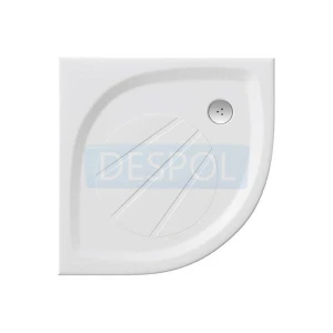 ELIPSO PRO-100 Brodzik półokrągły akrylowy 100x100, promień 500