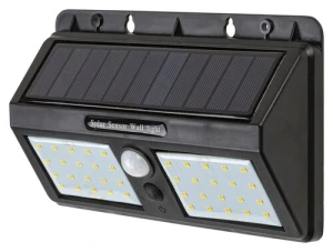 Ostrava Lampa solarna 225  IP44 czarny LED 2,4