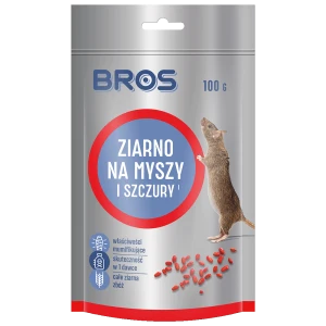 Ziarno na myszy i szczury 1kg - 5 x doypack 200g