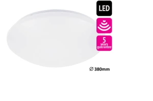 Lucas Plafon 38cm 1750LM  IP44 biały LED 24W