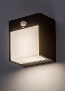 Balimo Zewnętrzna lampa ścienna 560  IP44 czarny matowy LED 12