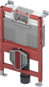 TECEprofil - uniwersalny stelaż podtynkowy do WC ze spłuczką podtynkową uruchamianą z góry lub z przodu, wysokość 820 mm