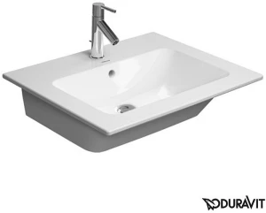 DURAVIT 23366300001 Umywalka meblowa 63cm ME by STARCK biala,przelew,polka,1 otwor, WG