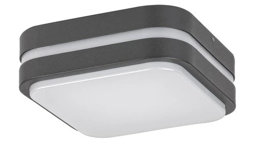 Hamburg Zewnętrzna lampa sufitowa 680 IP44 antracyt LED 10