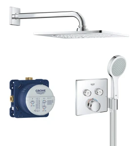 Grohtherm SmartControl Podtynkowy zestaw prysznicowy z deszczownicą Rainshower SmartActive 310