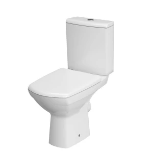 WC KOMPAKT CARINA NEW CLEANON Z DESKĄ DUROPLASTOWĄ