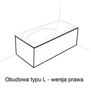 OBUDOWA AKRYLOWA TYP "L" PRAWA