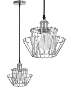 LAMPA SUFITOWA WISZĄCA APP943-1CP SET CHROME