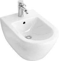 SUBWAY 2.0 bidet wiszący 56,5x37,5cm Z POWŁOKĄ CERAMICPLUS