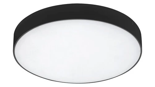 Tartu Zewnętrzna lampa sufitowa 1800LM  IP44 czarny mat LED 18W