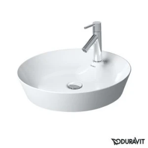 Duravit Cape Cod Umywalka stawiana na blat 48 cm 1-otworowa bez przelewu, biała 2328480000