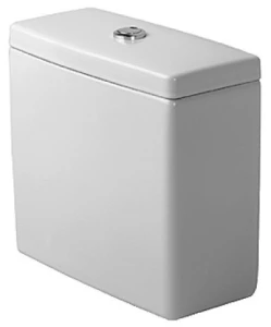 DURAVIT 09201000851 Spluczka Starck 3, biala z 4,5L mech. DF, podl.z tylu.