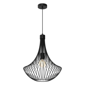 CESTA BLACK Lampa wisząca 1xE27