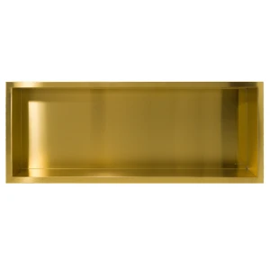 WALL-BOX ONE Gold / Brass - Półka pojedyncza złota 90x30x7 cm