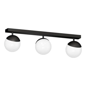 SFERA BLACK 3xE14/40W METAL + SZK?O / METAL + GLASS