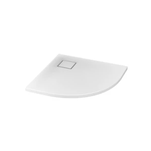 BRODZIK PÓŁOKRĄGŁY TAKO SLIM 80X4 CW + SYFON (VIRT)SHOWER TRAY TAKO