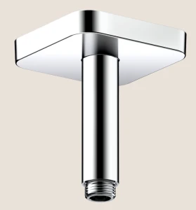 ShowerSolutions Przyłącze sufitowe 100 mm softsquare chrom