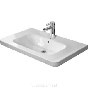 DURAVIT 23206500001 Umywalka mebl. 65 cm DuraStyle biala, z przel. z polka, 1 otw, WG