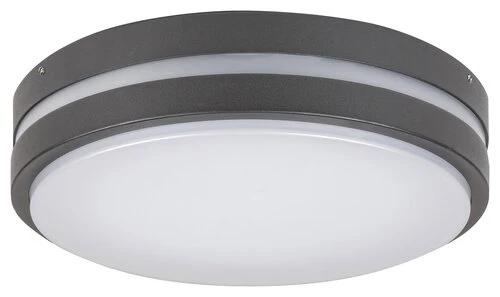 Hamburg Zewnętrzna lampa sufitowa 720  IP44 antracyt LED 10