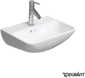 DURAVIT 07194500001 Umywalka mala 45cm ME by STARCK biala, przelew,polka, 1 otw., WG