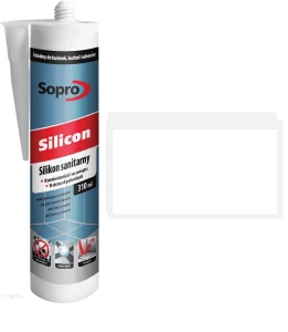 Silikon sanitarny biały 10 310ML