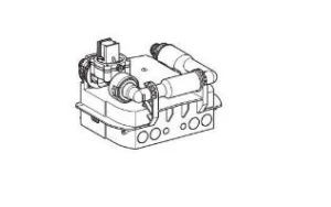 GEBERIT Elektroniczny zawór spłukujący Geberit do pisuaru Preda/Selva, zasilanie 230V