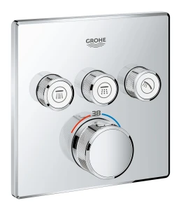 Grohtherm SmartControl Bateria termostatyczna do obsługi trzech wyjść wody