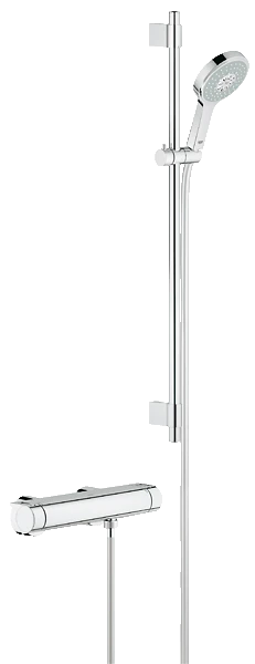Grohtherm 2000 Bateria prysznicowa z termostatem, DN 15 z zestawem prysznicowym