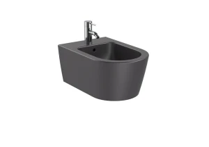 INSPIRA ROUND Bidet podwieszany 560 x 370 ONYX