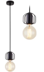 LAMPA APP591-1CP BLACK