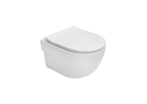 MERIDIAN COMPACTO ZESTAW Miska wc podwieszana Rimless + deska wolnoopadająca slim duroplast