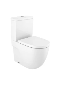 Miska WC Rimless o/podwójny BTW do kompaktu, wersja przyścienna