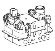 GEBERIT Elektroniczny zawór spłukujący Geberit do pisuaru Preda/Selva, zasilanie generatorowe