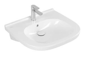 O.novo Vita Umywalka Vita 610 x 550 mm Weiss Alpin AntiBac CeramicPlus