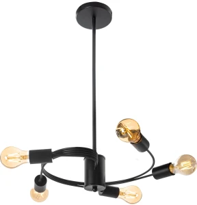 LAMPA APP739-5CP BLACK