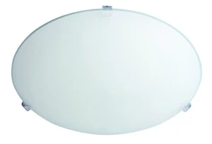 Simple Lampa sufitowa IP20 szkło opalizowane E27 (A50) 1x MAX 60