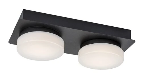 Attichus Lampa łazienkowa 1200  IP44 czarny matowy LED 11