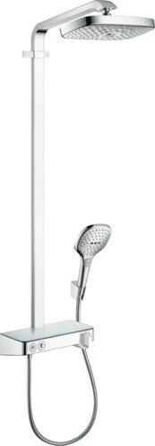 Raindance Select E Komplet prysznicowy 300 2jet EcoSmart 9 l/min, ShowerTablet Select 300, chrom