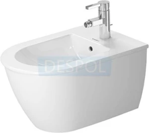 Darling New Bidet wiszący z przelewem, z półką na baterię, mocowanie Durafix w komplecie 370x540mm 2