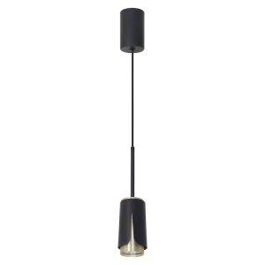 FLOWER BLACK GOLD LAMPA WISZĄCA 1xGU10