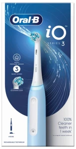 Braun Oral-B szczoteczka elektryczna iO 3 BLUE - szczoteczka magnetyczna